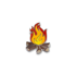 Prometheus Design Werx - Campfire Lapel Pin