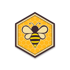 Prometheus Design Werx - Honey Bee Mini-Sticker