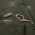 Prometheus Design Werx Orion Merino Hoodie FZ - Hunter Green