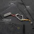 Prometheus Design Werx Orion Merino Hoodie FZ - Pursuit Black