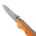 Prometheus Design Werx SPD Invictus-SP - Orange sulankstomas peilis