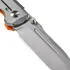 Prometheus Design Werx SPD Invictus-SP - Orange סכין מתקפלת