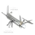 Handle scales Prometheus Design Werx SPD Ti-SAK Scales GID - Fullered