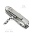 Handle scales Prometheus Design Werx SPD Ti-SAK Scales GID - Fullered