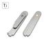 Prometheus Design Werx SPD Ti-SAK Scales GID - Smooth handle scales