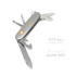 Prometheus Design Werx SPD Ti-SAK Scales GID - Smooth handle scales