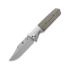 Prometheus Design Werx STS-B OD Green Linen Micarta kääntöveitsi