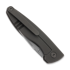 Coltello pieghevole Puppy K&T Bunny, TC4 handle with blue titanium inlay, stone washed blade