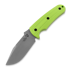 Puppy K&T Mini Tactical Puppy knife, Green handle, Plain edge