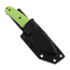 Coltello Puppy K&T Mini Tactical Puppy, Green handle, Plain edge