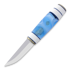 Нож Puukkopaja Jaska Nukari Akryylipuukko, iceblue
