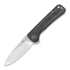 QSP Knife Hawk Linerlock Black Micarta 折叠刀