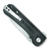 QSP Knife Hawk Linerlock Black Micarta folding knife