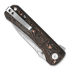 QSP Knife Hawk Linerlock Copper Foil CF kääntöveitsi