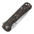 QSP Knife Hawk Linerlock Copper Foil CF kääntöveitsi