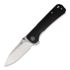 QSP Knife Hawk Linerlock Ebony sulankstomas peilis