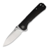 QSP Knife Hawk Linerlock Ebony kääntöveitsi