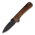 QSP Knife Hawk Linerlock Mkuruti sulankstomas peilis, juoda