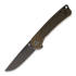 QSP Knife Osprey Linerlock Brass Black sulankstomas peilis