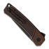 QSP Knife Osprey Linerlock Copper sulankstomas peilis, juoda