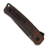QSP Knife Osprey Linerlock Copper kääntöveitsi, musta
