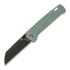 QSP Knife - Penguin, green titanium