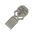 RaidOps Skull Beard Comb-B kangasmerkki