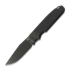 Rapax Buddy - Blackwash - G10 folding knife, black
