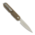 Rapax Kiki - Satin - Micarta kääntöveitsi, ruskea