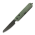 Rapax Mimi - Blackwash - Micarta kääntöveitsi, vihreä