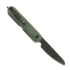 Rapax Mimi - Blackwash - Micarta folding knife, green