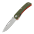 RealSteel Akuma sulankstomas peilis, žalia 9112