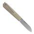 RealSteel Barlow RB-5 Drop Point, Ivory G-10 8021I