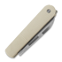 RealSteel Barlow RB-5 Drop Point, Ivory G-10 8021I