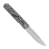 RealSteel Bruns Titanium sulankstomas peilis, beadblast 7661