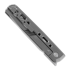 RealSteel Bruns Titanium sulankstomas peilis, beadblast 7661