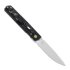 RealSteel Bruns Titanium sulankstomas peilis, black/gold 7661G