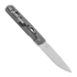 RealSteel Bruns Titanium kääntöveitsi, stonewash 7661S