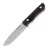 RealSteel Bushcraft III Convex veitsi, musta 3725C