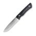 RealSteel Bushcraft Plus II Convex peilis, Black G-10, Satin 3721C