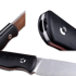 RealSteel Bushcraft Plus II Full Flat peilis, Black G-10, Satin 3721F