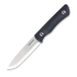 RealSteel Bushcraft Plus II Scandi knife, Black G-10, Satin 3721S