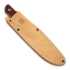 RealSteel Bushcraft Plus scandi veitsi, golden ebony 3707
