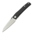Coltello pieghevole RealSteel Destra Grooved Black G-10 7222B