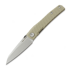 RealSteel Destra Grooved Coyote G-10 折叠刀 7222C