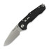 RealSteel Evolution Ironclad Drop Point, Black G-10, Stonewash 7911SB