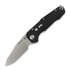 RealSteel Evolution Ironclad Drop Point, Black G-10, Stonewash 7911SB