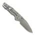 RealSteel Evolution Ironclad Drop Point, Grey G-10, Stonewash 7911SG