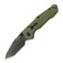 RealSteel Evolution Ironclad Tanto, Green G-10, Blackwash 7912BG