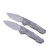RealSteel Evolution Tanto sulankstomas peilis, Grey Stonewash, Titanium 9912